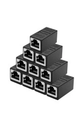 Lüx Rj 45 Ara Dişi Dişi Cat5/cat6/cat7 Ethernet Lan Ağı Birleştirici Ara Aparatı Rj45 Bağlayıcı - 5