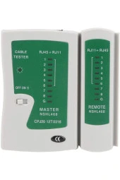 Kablo Test Cihazı Ağ Kablo Test Cihazı Rj45 Rj11 Rj12 Cat5-6-7 Utp Lan Kablo Ethernet Ölçüm Cihazı - 2