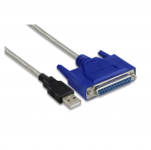 Usb 2.0 25 Pin Db25 Dişi Paralel Port Kablosu Ieee 1284 12mbps Usb Paralel Yazıcı Kablosu - 3
