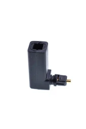 Optik 90°dönüştürücü Dirsek Dişi Erkek Toslink Aparat Dik Optik L 90 Derece Dijital Fiber Optik Ses - 2