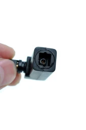 Optik 90°dönüştürücü Dirsek Dişi Erkek Toslink Aparat Dik Optik L 90 Derece Dijital Fiber Optik Ses - 3