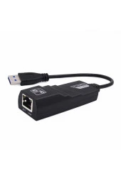 Usb 3.0 Gigabit Ethernet 10/100/1000 Gigabit Ethernet Lan Ağ Kartı Usb Rj45 Tak Kullan Cdsiz thumbnail 3