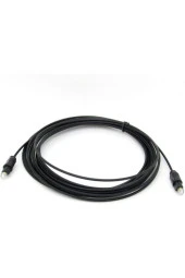 Dijital Uyumlu  Fiber Optik Kablosu Toslink - 5m Optik Kablo thumbnail 1