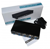 8 Port Vga Splitter Adaptör Destekli Vga Görüntü Çoklayıcı 15 Pin 8li Vga Çoğaltıcı 1 In 8 Out - 2