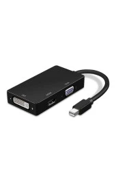 Mini Displayport Vga Dvi Hdmi Çevirici 3 In 1 Mini Dp Erkek Dvı Hdmı Vga Dişi Thunderbolt - 1