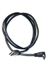 1.5 Metre Hdmi Kablo 90 Derece 1.5 mt Hdmı L Kablo Hdmı Erkek - Erkek Aşağı Açılı Kablo 1.5m - 5