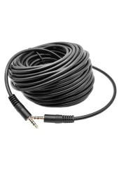 10 Metre 3.5mm Stereo Aux Kablosu Aux Erkek Erkek 3.5mm Ses Kablosu 10m Audio Cable thumbnail 1