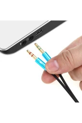Kulaklık Mikrofon Ayırıcı Kablo Aparat 3.5mm Dişi 2x 3.5mm Erkek Kulaklık Mic Audio Y Splitter thumbnail 4