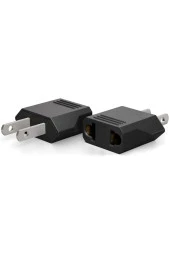 Avrupa Amerikan Priz Dönüştürücü Türk Amerikan Fiş Adaptörü Fiş Çevirici Uç Abd Plug - 2