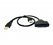 Micro Sata To Usb Çevirici 16pin Micro Sata 7+9pin Usb 2.0 1.8 Mikro Sata Adaptör - 1