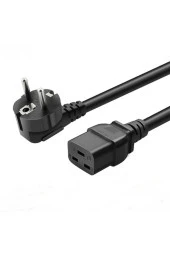 1.8 Metre C19 Power Güç Kablosu Ups Enerji Kablosu Iec 320 C 19 Dişi Kablo 1.5mm - 3