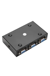 2 Port Vga Switch 2 Kasa 1 Monitör Vga Seçici Vga Giriş Çoklayıcı 2 Giriş 1 Çıkış 15 Pin Vga - 2