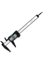 Kumpas Çap Kalınlık Derinlik Ölçer Hassas Ölçüm 150 Mm Elektronik Mikrometre Kumpas Lcd Ekranlı - 1