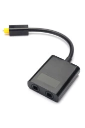 Optik Çoklayıcı Optical Splitter 1 Griş 2 Çıkış Optik Çoğaltıcı Spdıf Toslink Fiber Optik Ses Kablo thumbnail 2