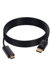 1.8 Metre Displayport To Hdmi Kablo Display In Hdmı Out Dp To Hdmi - 3