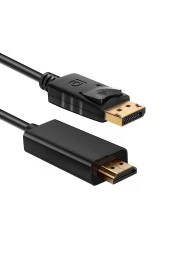 1.8 Metre Displayport To Hdmi Kablo Display In Hdmı Out Dp To Hdmi - 4