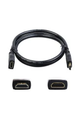 1 Metre Hdmi Uzatma Kablosu Dişi Erkek Hdmı 1 M High Speed Extension Cable thumbnail 2