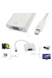 Mini Displayport To Vga Kablo Dönüştürücü Mini Dp Vga Mini Display In Vga Out Converter Thunderbolt - 4