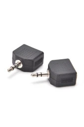3.5mm Jak Çoklayıcı 2x 3.5 Mm Stereo Dönüştürücü 1 Erkek 2 Dişi 3.5mm Çoğaltıcı Jak - 2
