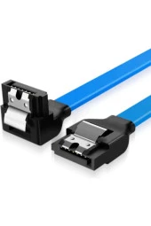 Sata 3.0 Kilitli Hdd Ssd Sata Data Bağlantı Kablo 90 Derece Sata thumbnail 1