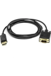 1.8m Display Port To Vga Kablo Display Vga Dp To Vga 1.8 Metre thumbnail 1