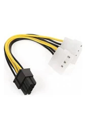 8 Pin Power Kablo 8 Pin To Molex Power Pcıe Ekran Kartı Güç Kablo 8 Pin Power To Molex thumbnail 1