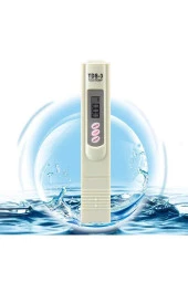Tds Metre Su Kalite Ölçme Cihazı Su Saflık Ölçer Sıcaklık Testi Içme Suyu Havuz Akvaryum Tds-3 - 1