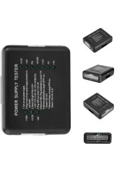 Power Suply Arıza Tespit Cihazı Power Test 20/24 Pin Için Psu Atx Sata Hdd Test Led 12v/5v/3.3v Pc - 1