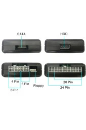 Power Suply Arıza Tespit Cihazı Power Test 20/24 Pin Için Psu Atx Sata Hdd Test Led 12v/5v/3.3v Pc - 4