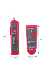 Bili Bili Kablo Bulucu Test Cihazı Ethernet Ağ Kablosu Test Rj11 Rj45 Cat5/6 Lan Kablo Ölçüm Cihazı - 4