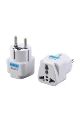 Universal Amerikan Ingiliz Türk Priz Fiş Çevirici Avrupa Fiş Çevirici Plug Eu Socket - 1