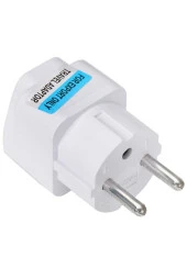 Universal Amerikan Ingiliz Türk Priz Fiş Çevirici Avrupa Fiş Çevirici Plug Eu Socket - 2