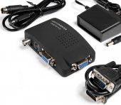 Bnc - Vga Video Dönüştürücü Bileşik S-video Girişi - Pc Vga Çıkışı Adaptörü Bnc Input To Vga Output - 1