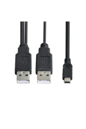 Mini Usb Y Kablo 5 Pin Harici Hdd Kablosu Usb 2.0 5pin Mini Y Kablo - 2