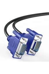5 Metre Vga Kablo 15 Pin Erkek Erkek Vga Kablo 5m Monitör Tv Projektör Görüntü Kablosu - 2