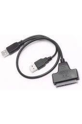 Usb Sata Çevirici Kablo 2,5 Inç Ssd Ve Hdd Için Sata Usb Adaptör Kablosu 2.5 Sata Hdd Usb 2.0 thumbnail 1
