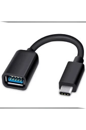 Usb C - Usb 3.0 Otg Kablo Type-c Erkek To Usb 3.0 Dişi Typec Otg thumbnail 4