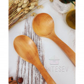Ahşap Tahta Mutfak Kaşık Seti 2 Parça Kayın , Şimşir ve Bambu Ağacı - 2