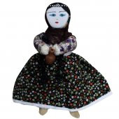 El Yapımı Soğanlı Bez Bebeği Testili (Büyük) - 1