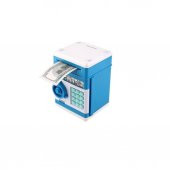 Şifreli Kasa Kumbara Kasa Kumbara Atm Kumbara Mavi thumbnail 2