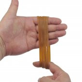 Ekoset 150x5mm Geniş Kauçuk Paket Ambalaj Kasa Lastiği 100 Adet - 2