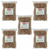 Ekoset 150x5mm Geniş Kauçuk Paket Ambalaj Kasa Lastiği 500 Adet thumbnail 1