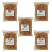 Ekoset 180x3mm Geniş Kauçuk Paket Ambalaj Kasa Lastiği 500 Adet thumbnail 1