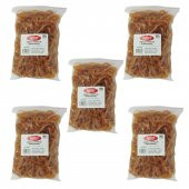 Ekoset 180x5mm Geniş Kauçuk Paket Ambalaj Kasa Lastiği 500 Adet thumbnail 1