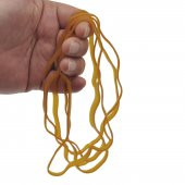 Kedi Tuvaleti için Poşet Sabitleyici Lastik 18x5 Naturel 100 Adet thumbnail 4