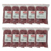 Ekoset Kırmızı Paket Ambalaj Para Lastiği 40mm 10.000 Adet thumbnail 1