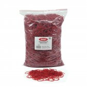 Ekoset Kırmızı Paket Ambalaj Toka Para Lastiği 40mm 1Kg - 1