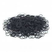 Ekoset Siyah Paket Ambalaj Toka Para Lastiği 40mm 1Kg - 3