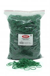 Ekoset Kauçuk Paket Ambalaj Toka Para Lastiği 40mm Yeşil 1Kg - 3