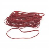 Ekoset 180x4mm Kauçuk Paket Ambalaj Kasa Lastiği Kırmızı 1Kg 18x4 - 4